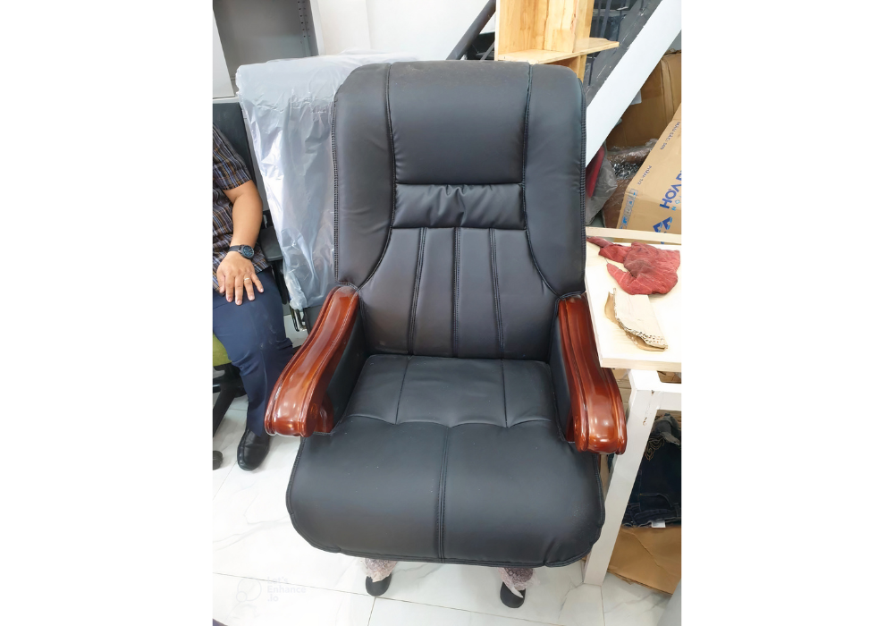 Ghế Giám Đốc Nhập Khẩu Da Thật MN335A